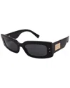 Dolce & Gabbana Black Frame Sunglasses In Transparent