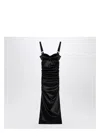 Dolce & Gabbana Draped Brassiere Midi Dress