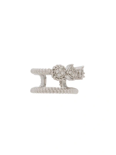 Dolce & Gabbana Women's Easy Diamond 18k White Gold & 0.07 Tcw Diamond Ear Cuff