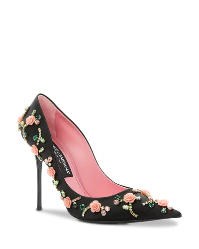Dolce & Gabbana Women's Embellished Pumps In Multi