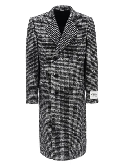 Dolce & Gabbana Women's Embroidered Acrylic Blend Coat
