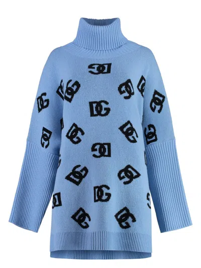 Dolce & Gabbana Women's Embroidered Wool Poncho