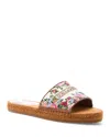 Dolce & Gabbana Women's Espadrille Slides In Multi