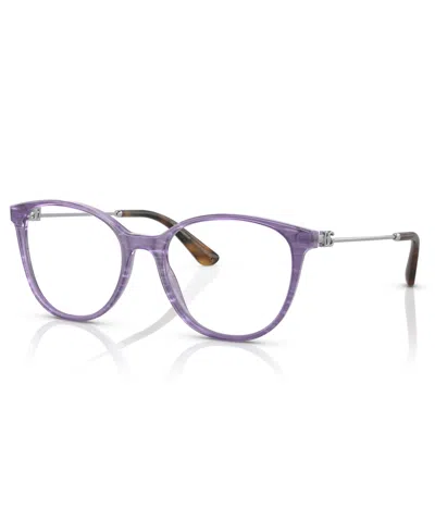 Dolce & Gabbana Dolce Gabbana Women's Eyeglasses, Dg3363 In Fleur Purple