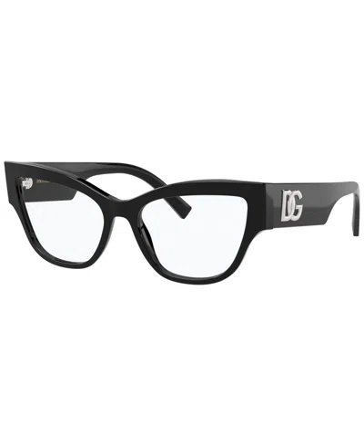 Dolce & Gabbana Women's Eyeglasses, Dg3378 In Black