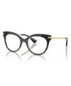 Dolce & Gabbana Women's Eyeglasses, Dg3392 In Havana On White Barrow