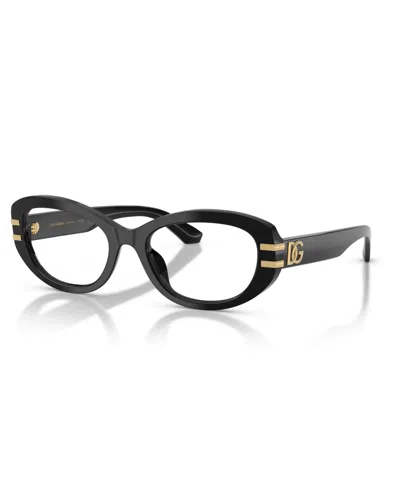 Dolce & Gabbana Women's Eyeglasses, Dg3455 In Black