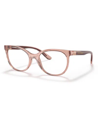 Dolce & Gabbana Dolce Gabbana Women's Eyeglasses,dg5084 In Transparent Pink