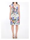 Dolce & Gabbana Floral Midi Dress In Multicolor