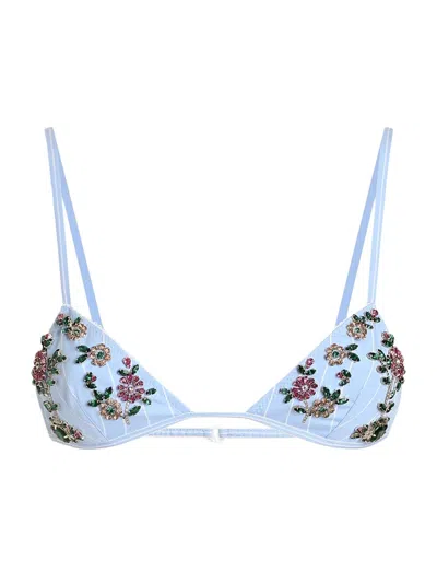 Dolce & Gabbana Women's Floral Soft Cup Bra In Multi