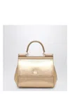 Dolce & Gabbana Women's Gold Sicily Medium Handbag