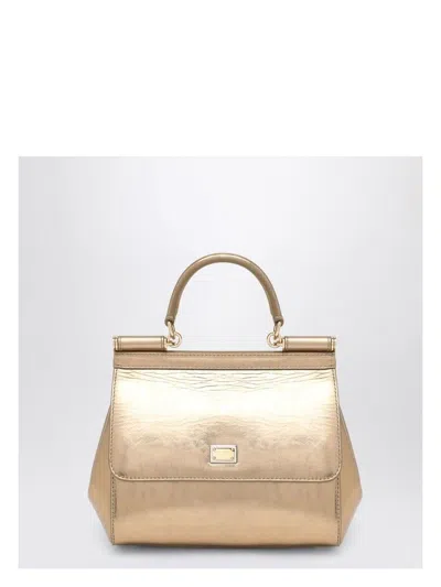 Dolce & Gabbana Women's Gold Sicily Medium Handbag