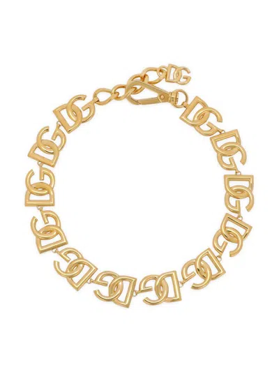 Dolce & Gabbana Women's Gold-plated Dg Chain Choker.
