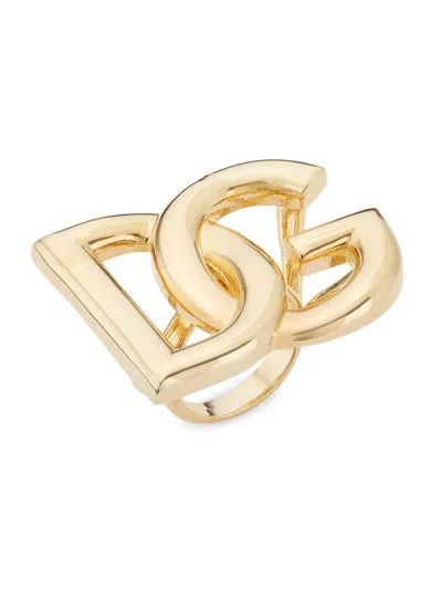 Dolce & Gabbana Women's Goldtone Monogram Ring