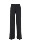 Dolce & Gabbana Stretch Fabric Pants With Zipped Ankle