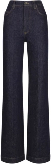 Dolce & Gabbana High-rise Flared Jeans In Black