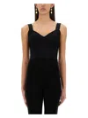 Dolce & Gabbana Bustier In Black