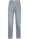 Dolce & Gabbana Women Jeans Amber Vita Alta In Blue