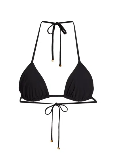 DOLCE & GABBANA WOMEN'S JERSEY TRIANGLE BIKINI TOP