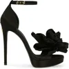 Dolce & Gabbana Open-toe High-heeled Sandals In Black