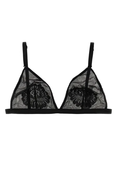 Dolce & Gabbana Women Lace Bra In Black