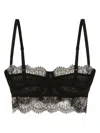 Dolce & Gabbana Women Lace Bralette In Black