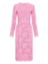 Dolce & Gabbana Women's Lace Floral Sheath Dress