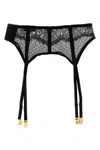 Dolce & Gabbana Lace Garters In Black