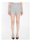 Dolce & Gabbana Tweed Shorts In Grey