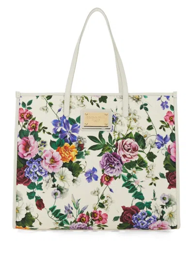 Dolce & Gabbana Women Large Shopping Bag In Multicolor