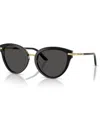 Dolce & Gabbana Dg4492 Butterfly Acetate Sunglasses In Top Black On Leo