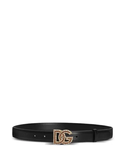 DOLCE & GABBANA DOLCE & GABBANA WOMEN LEATHER BELT