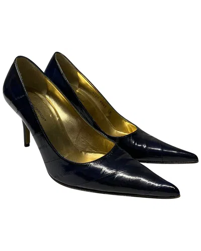 Pre-owned Dolce & Gabbana Women's Leather Cardinale 60 Pump (authentic Pre-loved)