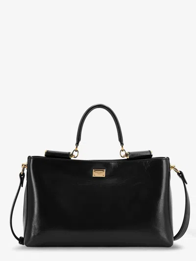 Dolce & Gabbana Women Leather Crossbody Bag In Black