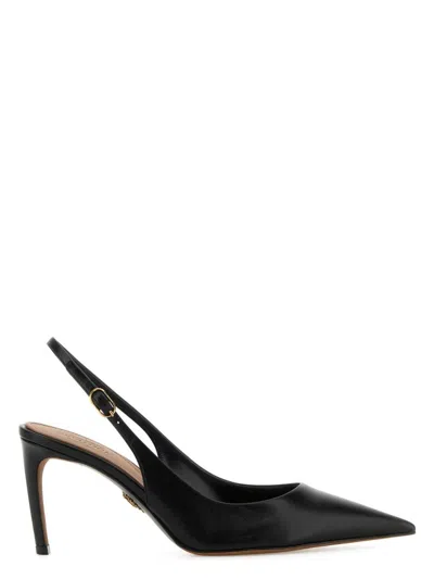 DOLCE & GABBANA WOMEN'S LEATHER DEVOTION 75 PUMPS