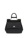 Dolce & Gabbana Women Leather Handbag In Black