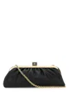 Dolce & Gabbana Maria Nappa Leather Ruched Clutch