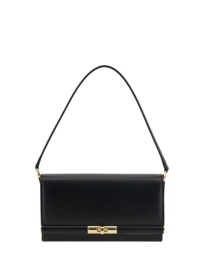 Dolce & Gabbana Women Leather Shoulder Bag In Black
