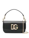 Dolce & Gabbana Women's Leather Shoulder Bag In Black