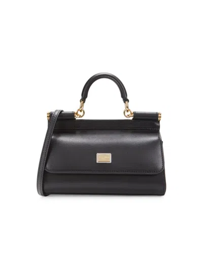 Dolce & Gabbana Women's Leather Shoulder Bag In Black