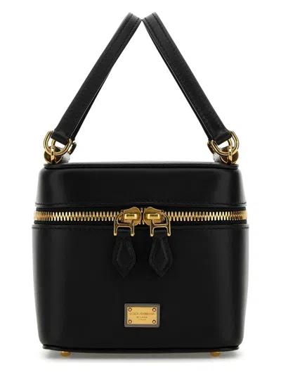 DOLCE & GABBANA WOMEN'S LEATHER SICILY CUBE HANDBAG