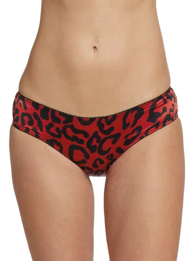 DOLCE & GABBANA WOMEN'S LEOPARD HIPSTER PANTY