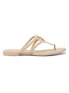 Dolce & Gabbana Women's Logo Jelly Sandals In Neutral