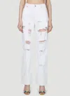Dolce & Gabbana Gerade Jeans Im Distressed-look
