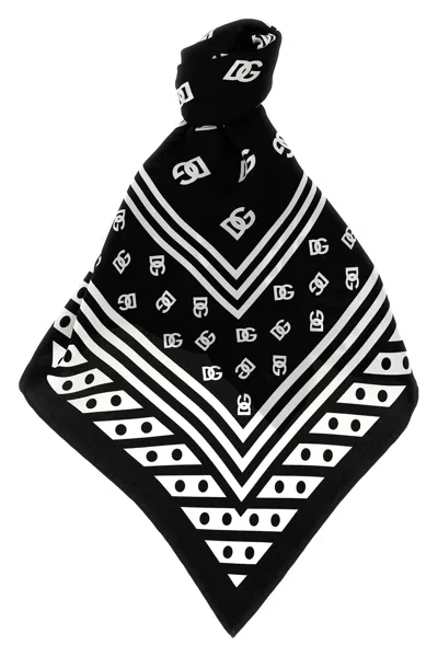 Dolce & Gabbana Women Logo Scarf In Multi