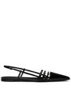 Dolce & Gabbana Women Logo Slingback In Black