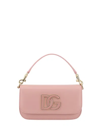 Dolce & Gabbana Women Logoed Handbag In Pink