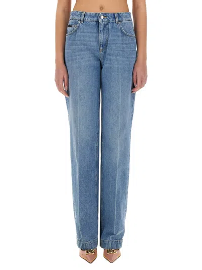 DOLCE & GABBANA DOLCE & GABBANA WOMEN "LOOSE" DENIM JEANS