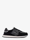 Dolce & Gabbana Dg Cushion Lace-detailed Suede Sneakers Shoes