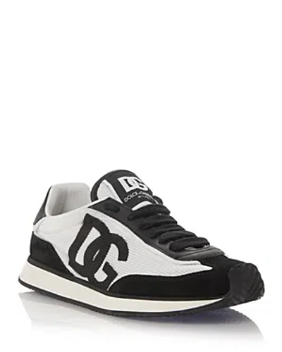 DOLCE & GABBANA WOMEN'S DG CUSHION LOW TOP SNEAKERS